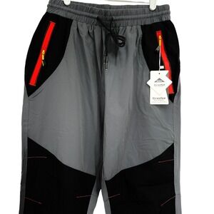 Granfee Men Grey Sweatpants Jogger Sz M Outdoor Lightweight Quick Dry Casual NWT